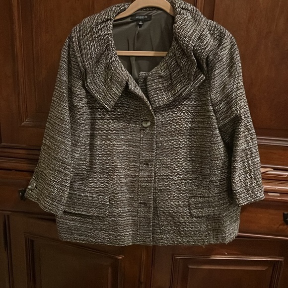 Ann taylor tweed jacket 18 - Picture 2 of 3